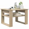 vidaXL Couchtisch Sonoma-Eiche 64 x 54 x 44 cm Holzwerkstoff