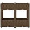 vidaXL Hochbeet 80x40x71 cm Polypropylen