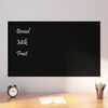 vidaXL Magnettafel Wandmontage Schwarz 100x60 cm&nbsp; Hartglas