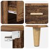 vidaXL Highboard Altholz 69,5 x 32,5 x 180 cm Holzwerkstoff