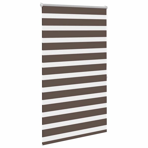vidaXL Doppelrollo 80 x 175 cm Kaffeebraun
