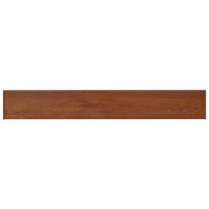 vidaXL Fensterbank Braunes Holz 160 x 25 x 4,5 cm PVC