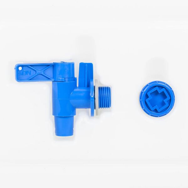 vidaXL Wasserbeh&auml;lter mit Hahn und Seifenspender 20 L Kunststoff