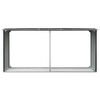 vidaXL Brennholzlager Verzinkter Stahl 330 x 92 x 153 cm Anthrazit