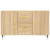 vidaXL Sideboard Sonoma-Eiche 100x36x60 cm Holzwerkstoff