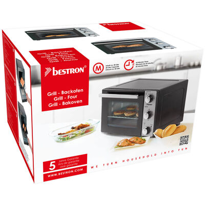 Bestron Grill-Backofen 1300 W 20 L AOV20