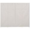 vidaXL Kleiderschrank Wei&szlig; 200 x 40 x 170 cm Stoff