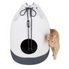 DISTRICT70 Katzen-Bett/-Tasche CASA Dunkelgrau