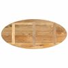 vidaXL Tischplatte 100x50x2,5 cm Oval Massivholz Mango