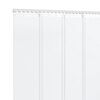 vidaXL Klemmleisten 4 Stk. Silbern 28 cm Edelstahl