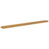 vidaXL Wandregal mit Regal 4 pcs Beige 100 x 9 x 3 cm Holzwerkstoff