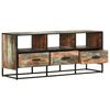 vidaXL TV-Schrank 110x30x45 cm Altholz Massiv