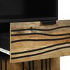 vidaXL Badezimmerm&ouml;bel-Set mit Schubladen 4 pcs Braun Holzwerkstoff