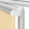 vidaXL Verdunkelungsrollo Beige 165x130 cm Stoffbreite 161,6 cm