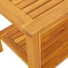 vidaXL Couchtisch Braun 70 x 40 x 45 cm Akazie Massivholz