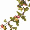vidaXL Blumengirlanden Blumen 6 Stk. Rosa 215 cm