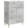 vidaXL Sideboard Betongrau 66 x 34,5 x 90 cm Holzwerkstoff