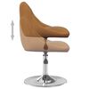 vidaXL Barhocker Braun Samt