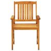vidaXL Garten Essgruppe 3 pcs Braun Massivholz Akazie