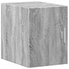 vidaXL Wandschrank Grau Sonoma 30x42,5x40 cm Holzwerkstoff