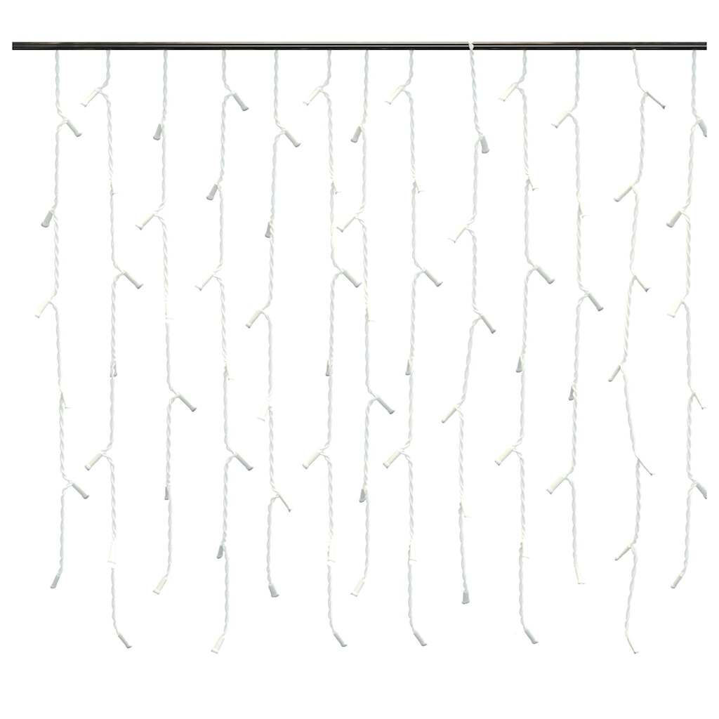 6M/10M LED Eiszapfen Lichterkette - 120-800 LEDs, Warm/kühl/blau, Wasserfest Mit Timer