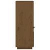 vidaXL Highboard Honigbraun 34x40x108,5 cm Massivholz Kiefer