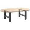 vidaXL Couchtischbeine Anthrazit 2 Stk. 50x(30-31) cm Stahl