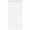 vidaXL Verdunkelungsrollo Wei&szlig; 75x175cm Stoffbreite 70,7 cm Polyester