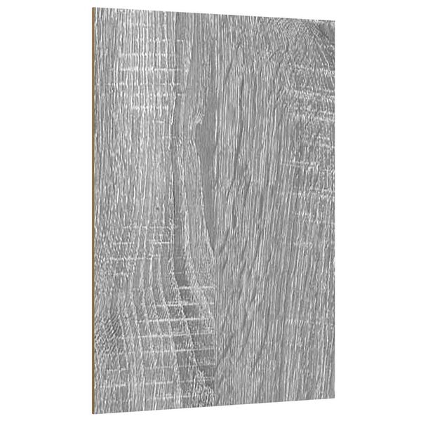 vidaXL Dekoplatten 50 pcs Graues Sonoma 30 x 42 x 0,27 cm