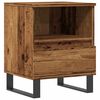 vidaXL Nachttisch Altholz-Optik 40x35x50 cm Holzwerkstoff