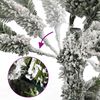 vidaXL K&uuml;nstlicher Weihnachtsbaum Klappbar mit Kugeln 300 LEDs 300 cm