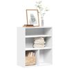 vidaXL B&uuml;cherregal Wei&szlig; 60x30x71,5 cm Holzwerkstoff