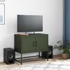 vidaXL TV-Schrank Olivgr&uuml;n 68,5x39x60,5 cm Stahl
