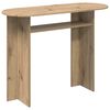 vidaXL Konsolentisch Artisan-Eiche 100 x 39,5 x 75 cm Holzwerkstoff