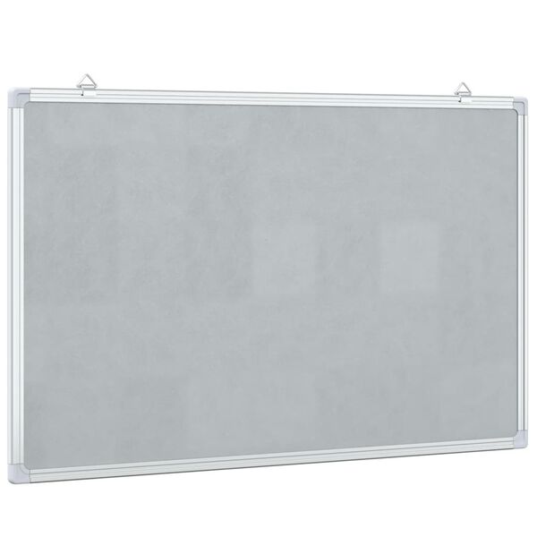 vidaXL Magnetisches Whiteboard 80x50x1,7 cm Aluminium