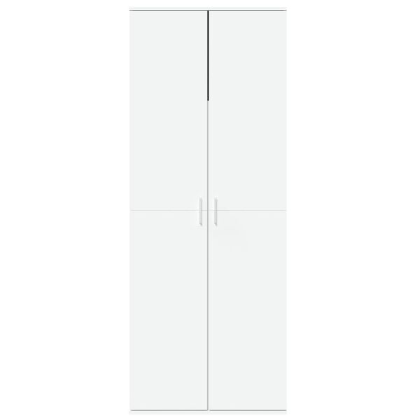 vidaXL Highboard Wei&szlig; 70x35x180 cm Holzwerkstoff