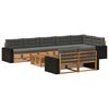 vidaXL Outdoor-Sofagarnitur 9 stk.