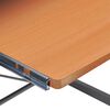 vidaXL Eck-Computertisch Braun 132x112x99 cm Holzwerkstoff