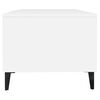 vidaXL Couchtisch Wei&szlig; 102x50x40 cm Holzwerkstoff
