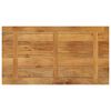 vidaXL Tischplatte 100x70x3,8 cm Rechteckig Massivholz Mango