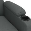 vidaXL Relaxsessel Dunkelgrau Stoff