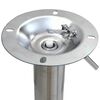 vidaXL Bartisch-Gestell 55x90 cm Verchromter Stahl