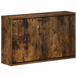 vidaXL Wandmontierter Schuhschrank HOORN 71 x 17 x 43 cm Holzwerkstoff
