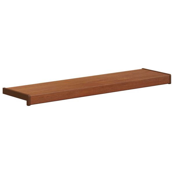 vidaXL Fensterbank Braunes Holz 100 x 25 x 4,5 cm PVC