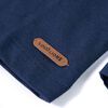 Kinder-Langarmshirt Marineblau Melange 116
