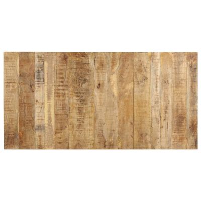 vidaXL Esstisch 180x90x76 cm Raues Mangoholz