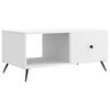 vidaXL Couchtisch Wei&szlig; 90 x 50 x 40 cm Holzwerkstoff