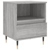 vidaXL Nachttisch Grau Sonoma 40x35x50 cm Holzwerkstoff