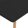 vidaXL Esstisch Schwarz 120x60x75 cm Metall
