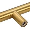 vidaXL M&ouml;belgriffe 5 Stk. Golden 480 mm Edelstahl